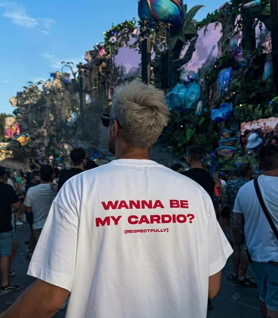 WANNA BE MY CARDIO T-SHIRT